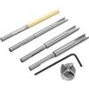 HOMOCONO Fresa Trimmer Kit per Barilotti Penna in Acciaio al Carbonio | Laboratori, Studi Artigianali, Pneumatici di Espansione, Mandrino a Pinza, per Tornitura, Fresa Inclusa