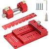 Gastagrav Kit di scalpello e affilatrice per pialle con angolo regolabile per utensili per la lavorazione del legno, gamma di serraggio da 5/32 a 3 pollici, include righello di misurazione e supporto (1 set)