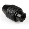 Desiumite Smerigliatrice elettrica a 3 ganasce, mandrino autoserrante, M8 x 0,75 mm, capacità 0,3-3,2 mm, in lega, attacco rapido per utensili rotanti con impugnatura zigrinata