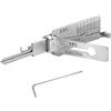 iPalamila KW5 - Chiave 2 in 1 per auto, colore: Argento