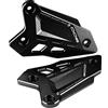 Modeer Per kawasaki Z 900 2018-2025 Z900SE 2022-2025 Moto CNC Poggiapiedi Pedale Protezione Foot Peg Heel Plates Guard Cover z900 se z900 Accessori (nero)