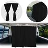 BREMER SITZBEZÜGE Tenda parasole per cabina di guida, compatibile con VW Caddy dal 2003 al 2022, colore nero