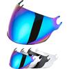 VCOROS Visiera Casco Moto Solo per LS2 OF562/AIRFLOW,Casco Parabrezza Moto Visiera a Lente Integrale,Protezione per Il Vento del Motociclo,Non incompatibile con LS2 Airflow 2 (Arcobaleno)