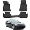 OMAC Tappetini in Gomma Tappetini Compatibili con BMW 5er F10 F11 xDrive 2013-2017 TPE 4X