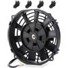 HERCHR Ventilatore Elettrico Universale, Ventola Per Condizionatore D'aria da 8 Pollici Accessori Per Prestazioni Automobilistiche Per Radiatore Raffreddamento Automatico Aria Condizionata 10 Pale 12V 80W 22