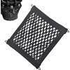 Generisch Moto Cargo Net - Forte elastico Bungee Mesh - Borsa per il trasporto | Easy Setup - Organizer per bagagli in nylon, trasporto di biciclette all'aperto, attrezzatura da viaggio sicura, clip