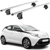 OMAC Barre Portatutto Trasversali in Alluminio per Toyota Aygo X 2022-2026 - TÜV/DIN 75302