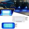 OZ-LAMPE Auto Led luce interna, luce vano piedi lampada bagagli luce porta auto per Audi A2 A3 A4 A5 A6 A7 A8 S3 S4 S5 S6 S8 RS4 RS6 R8 Q5 Q7 TT Roadster, luce di cortesia senza errori,2PCS