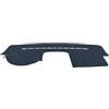 QIUYMGFG Tappetino Auto cruscotto Misura per VW Polo 9N 9N3 2002-2008 Cruscotto per auto Parasole Copertura Tappetino antiscivolo Accessori Copertura per cruscotto(B Black LHD)