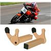 Txmyxgs 2 Pezzi Adattatore Cavalletto Per Cavalletto Moto Posteriore Universale,adattatore Per Cavalletto Posteriore in Ferro Zincato Per Moto,peso Fino A 400 Kg,Pulizia Della Moto, Forma U