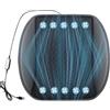 Generico Cuscino Sedile Auto - 42x40cm Ventilato 12v 24v con Ventola Raffreddamento Traspirante | Coprisedile Auto Universale Estivo Supporto Seduta | Cuscino Sedile Fresco per Guida Viaggio Comfort