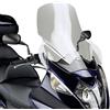MOTOTOPGUN givi 214dt+d214kit cupolino trasparente compatibile con honda silver wing 400 2006 2007 2008 2009 mototopgun