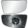 KINGVANS Vetro specchietto retrovisore esterno per Ford Transit V363 2014 - 2025 - Vetro di ricambio piccolo inferiore con piastra posteriore, lato destro passeggero