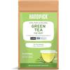 HANDPICK, Tè Verde (25 Bustine Rotonde Eco-Friendly) | Tè Verde Premium dell'Himalaya | 100% Puro, Non OGM, Senza Glutine | Gusto Delicato e Terroso per Infusi Caldi e Freddi