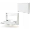 AT4 - Fasciatoio pieghevole a parete/muro CONFORT legno - Bianco - 83 x 66 x 66 cm