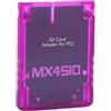 Generic MX4SIO SIO2SD Micro Adattatore per Scheda di Memoria Lettore di Schede Durevole per con Software OPL (Viola traslucido)