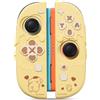 Kuitmor Cover di Protezione Compatibile con il Controller Joy-Con del Modello Switch 2 2025, Custodia in Silicone Morbida, Custodia di Protezione Antigraffio per Switch 2 - Giallo