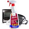 LERAVA® Grillex (750 ml) - detergente per griglie - potente sgrassatore barbecue e forno - pulizia profonda per griglia, piastra e fornelli - rimuove grasso ostinato facilmente - ideale per cucina