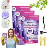 Liocwocne Fizzclean Detergente WC in Polvere Moussante, Disincrostante Bagno Senza Strofinare, Pulizia Profonda Tazza Toilette, Schiuma Igienizzante Rapida Contro Macchie e Calcare (3 Borsa)