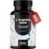 Bloom Naturals Beauty Supplements L-Arginina ad alto dosaggio - 365 capsule - 6000 mg al giorno