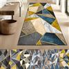 SUNLIMEI Tappeto Cucina 50 x 100 cm Antiscivolo Tappeto per Corridoio Impermeabile e Antiolio, Astratto per Sala da Pranzo, Salotto, Ingresso, A