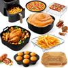 LAISLLA 20-23 cm, accessorio per friggitrice ad aria calda Cosori TurboBlaze 5,5L/6L/6,2L/6,4L, Philips XXL 8,3 l, accessorio Airfryer per barbecue Philips 2000 Serie 6.2L NA230