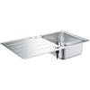 GROHE K500 Lavello in Acciaio Inox con Gocciolatoio