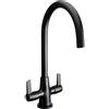 Bristan EC SNK EF BLK Echo Easyfit - Miscelatore monocomando per lavello, colore: Nero
