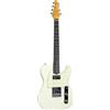 EKO GUITARS - Tero V-NOS, Chitarra Elettrica Serie Original V-NOS, Corpo in Pawlonia, Manico in American Rock Maple,Tastiera Resina, Due Pickup S-H, Controlli di Volume e Tono, Colore Olympic White