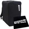Keepdrum Cajon - Zaino con imbottitura