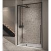 Grandform/Kinedo Box Doccia Porta 1 Anta Battente Purealu-8 80 in 2 Colori - Colore Profilo : Nero Anotizzato Spazzolato