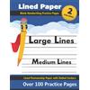 Libro Studio LLC Handwriting Practice Pages: 2 Line Sizes! - Start with Large Lines - Transition to Medium Lines - Blank Writing Pages with Dotted Lines - Handwriting ... Nursery School, Reception, KS1, Key Stage 1)