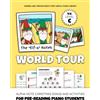 WunderKeys Music The Elf-a Notes World Tour, V. U. Level C: Alpha Note Christmas Songs and Activities for Pre-Reading Piano Students (Andrea and Trevor Dow's Very Useful Piano Library)
