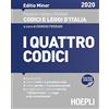 HOEPLI I quattro codici 2020. Ediz. minore