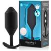 b-Vibe Snug Plug 5, Nero, Taglia St - 100 Gr