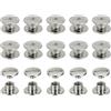 PATIKIL Viti Chicago, 60 Set M5 x 4mm In Acciaio Al Carbonio Testa Phillips Rivetti Viti Di Fissaggio Chiodi Rivetti Per Cintura In Pelle Zaino Artigianato Legatoria, Colore Argento