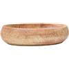 vidaXL Lavabo da Appoggio Marrone Ovale 59x40x15 cm Ceramica