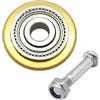 KtbeYTi 50000M Rotella Tagliapiastrelle Manuale, 24x6x6mm Rotella di Ricambio per Tagliapiastrelle, Ruota da Taglio per Piastrelle in Carburo di Tungsteno, per Taglierina a Ruota Accessorio, Golden