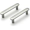 SYZOW 6 Pezzi Spazzolato Raso Nichel Retro Cabinet Pulls 96mm Hole Centers Kitchen Cabinet Maniglie In Lega di Zinco Cabinet Hardware Drawer Pulls