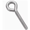 KSeSii 5-10pcs 304 vite occhio di pecora in acciaio inox vite gancio aperto/chiuso vite anello di sollevamento vite M3 M4 M5(Closed Hook,10pcs M5x25)