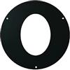 nextradeitalia 1PEZZO ROSONE ELLITTICO IN ACCIAIO ø cm 13 - spessore 2 mm