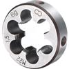 Alriedy Filiera rotonda, filettatura M22 x 1,5, misuratore di filettatura pollici Unc Unf, filettatrice metrica da 1,5 mm, per destrorsi, per macchina