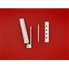 FTF - Fenstertechnik Set laterale Maco composto da cuscinetto angolare e cuscinetto a forbice Multi-Matic/Multi-Trend 100 kg composto da 52483 + 52478 + 204039 (cuscinetto angolare + cuscinetto a forbice laccato bianco)