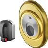 nextradeitalia 1 PZ DEFENDER MAGNETICO MRM500F REGOLABILE HAND DISEC INOX OTTONE LUCIDO F.S I.MM 38 D.MM 50 H.MM 14-25