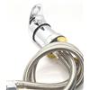 Hairstore Rubinetto per parrucchiere con valvola per lavabo, shampoo e sedia (150 cm)