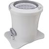 ZAWELIYO Mini Essiccatore Portatile, Asciugatrice Compatta Ad Alta capacità per Viaggi in Dormitorio, Materiale ABS a Risparmio Energetico (Bianca)