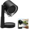 Generic Cappa Aspirante Portatile for Camper, Mini Ventola da Cucina con Angolo Regolabile, Estrattore da 3600 Giri/min for Campeggio e Dormitori, Filtro Antigrasso Lavabile