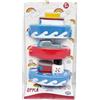 ODS - Opplà - Set 3 Barchette per il Bagnetto, Misura 10 cm, Materiale PVC, Età Consigliabile 6m+