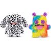 Fuggler Butt Ugly Pets Serie 1 da 23 cm di ZURU, peluche Funny Ugly Monster, 2PK(Annoyed Alien - Dalmatian and Oogah Boogah - Guinea Pig)