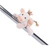 NICI MagNICI Maiale Pigwick 12cm Rosa - Peluche sostenibile con calamita - Animale Magnetico per frigoriferi, lavagne, Oggetti in Metallo e Molto Altro Ancora, Ottima Idea Regalo